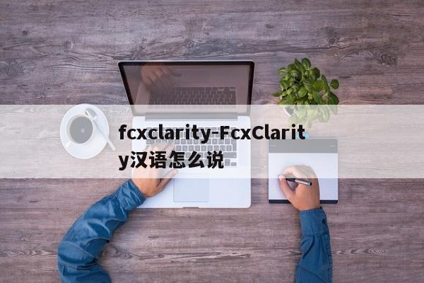 fcxclarity-FcxClarity汉语怎么说